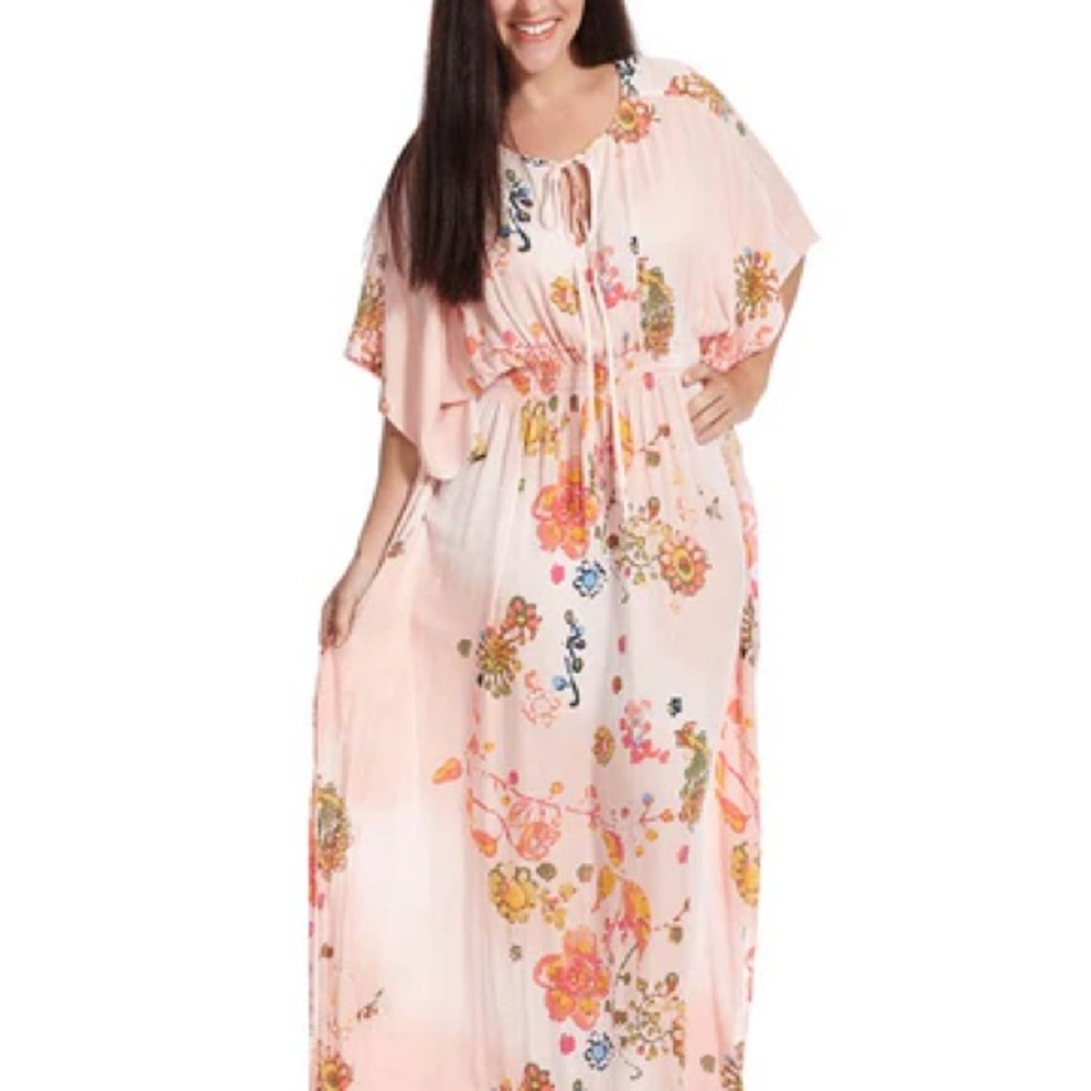 Melissa McCarthy Pink Floral Dress